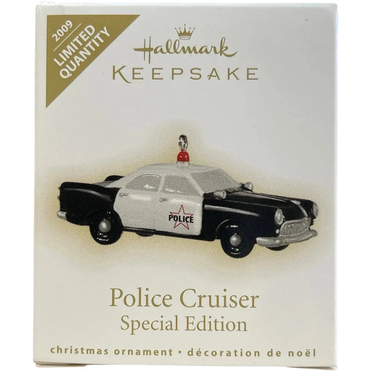 2009 Police Cruiser Hallmark Ornament (Vehicle) QXE3015
