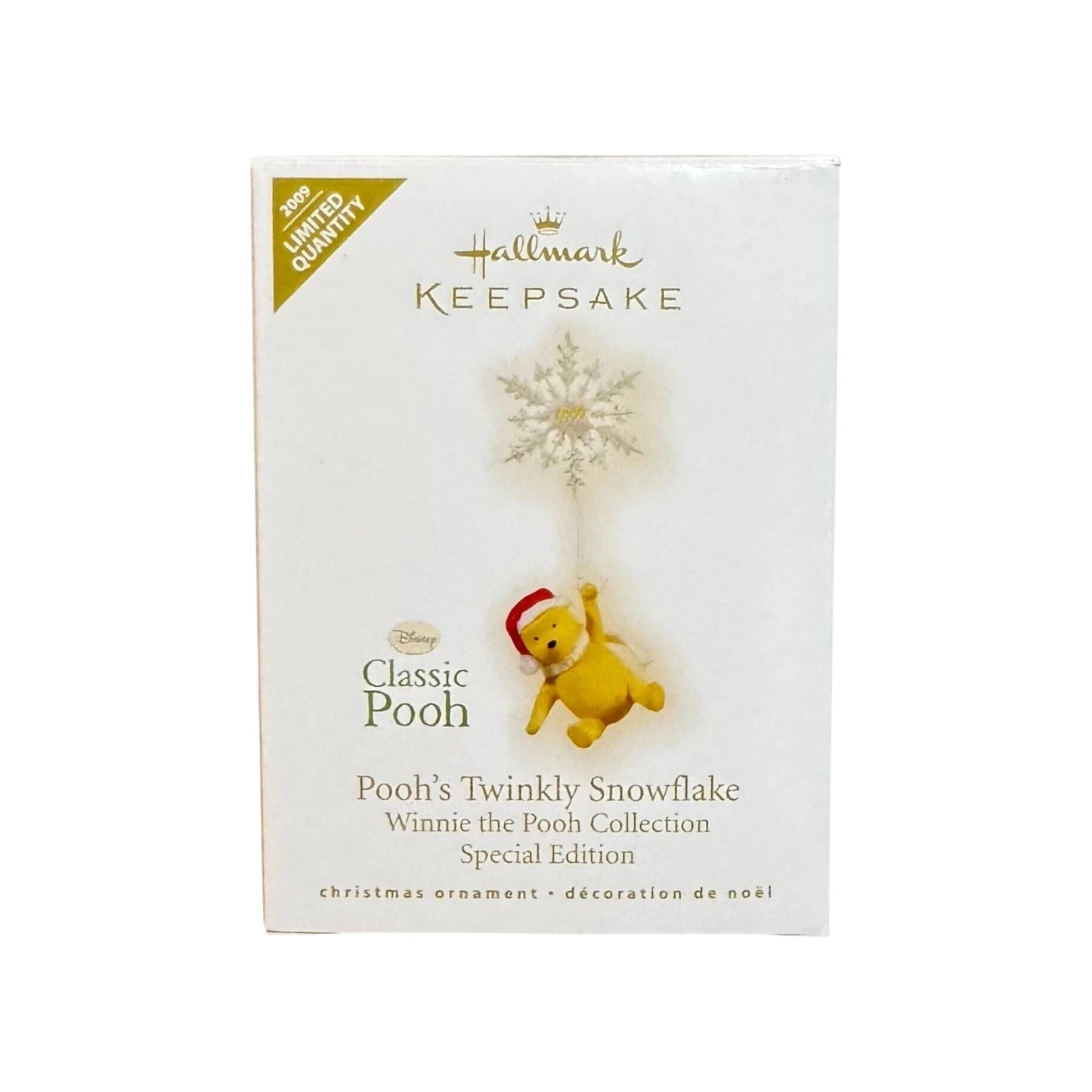 2009 Pooh's Twinkly Snowflake Hallmark Ornament (Winnie the Pooh) QXE3072 Image2