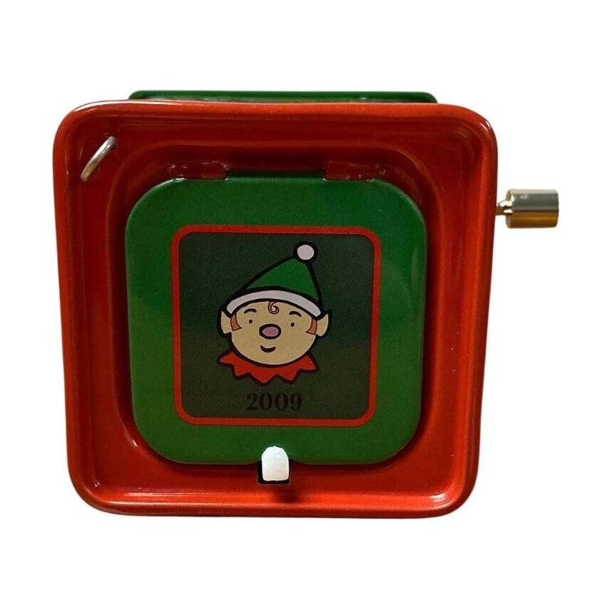 2009 Pop! Goes the Elf Hallmark Ornament (Jack-in-the-Box Memories) QX8345 Image6