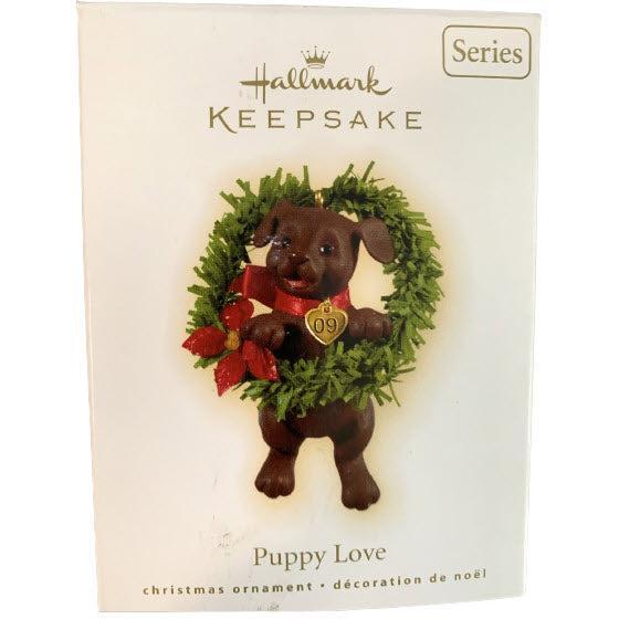 2009 Puppy Love Hallmark Ornament (Puppy Love) QX8112