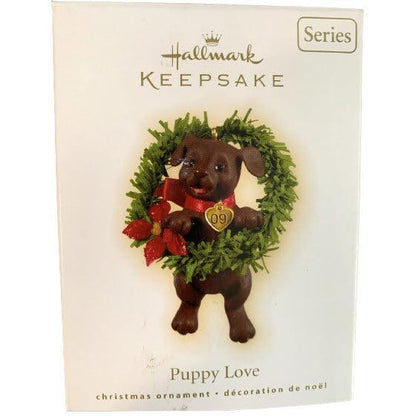 2009 Puppy Love Hallmark Ornament (Puppy Love) QX8112