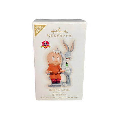2009 Rabbit of Seville Hallmark Ornament (Looney Tunes) QXE3085