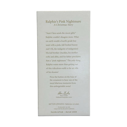 2009 Ralphie's Pink Nightmare Hallmark Ornament (A Christmas Story) QXI1072 Image6