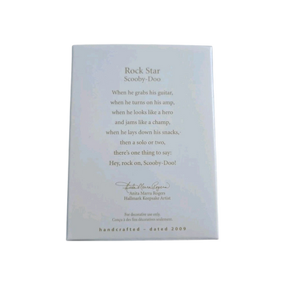 2009 Rock Star Hallmark Ornament (Scooby-Doo) QXI1202
