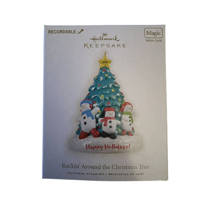 2009 Rockin' Around the Christmas Tree Hallmark Ornament (Snowman) QSR4542