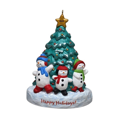 2009 Rockin' Around the Christmas Tree Hallmark Ornament (Snowman) QSR4542 Image1