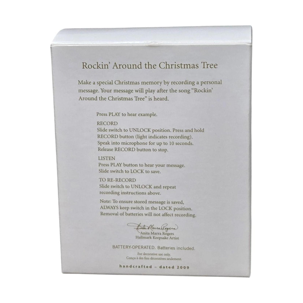 2009 Rockin' Around the Christmas Tree Hallmark Ornament (Snowman) QSR4542 Image5