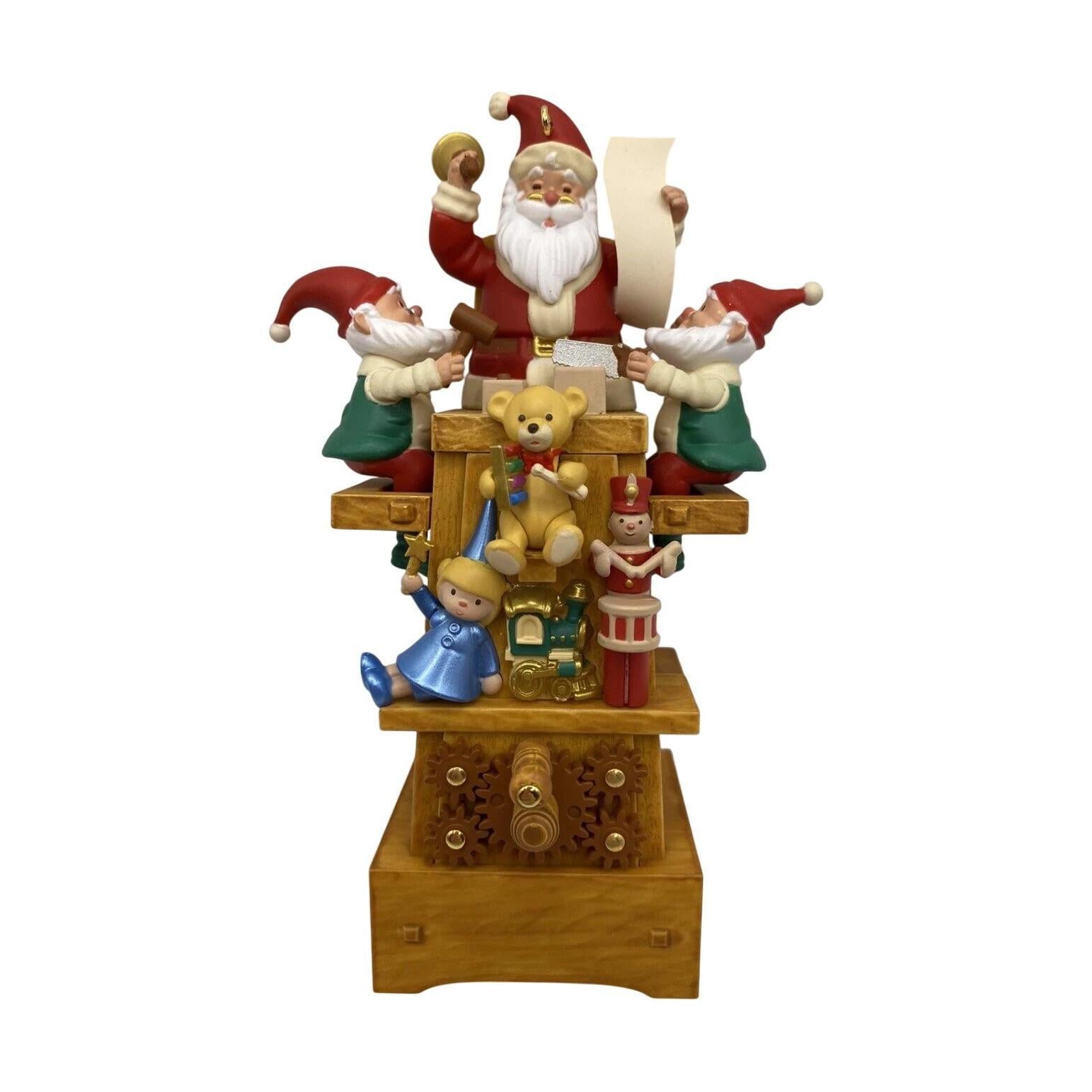 2009 Santa's Jolly Workshop Hallmark Ornament (Santa's Jolly Workshop) QXG6035 Image1