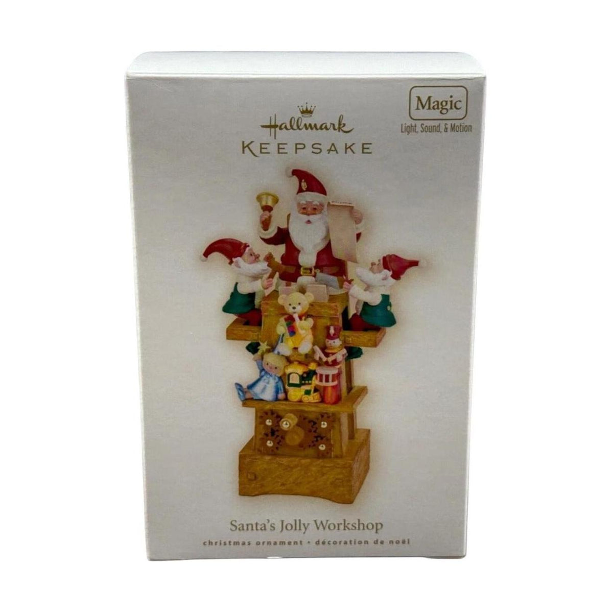 2009 Santa's Jolly Workshop Hallmark Ornament (Santa's Jolly Workshop) QXG6035 Image2