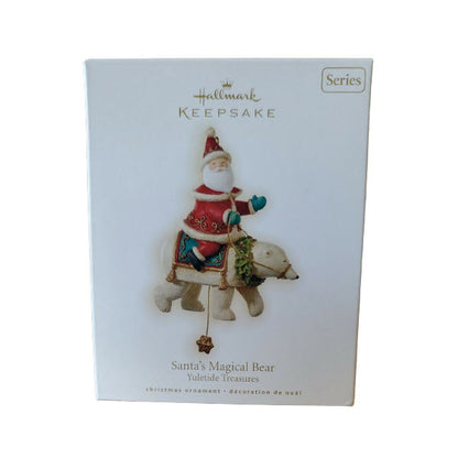 2009 Santa's Magical Bear Hallmark Ornament (Yuletide Treasures) QX8405