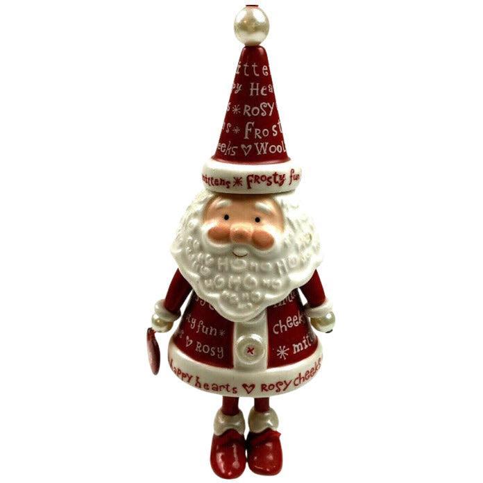 2009 Santa's Merry Heart Hallmark Ornament (Santa Claus) QXC9025