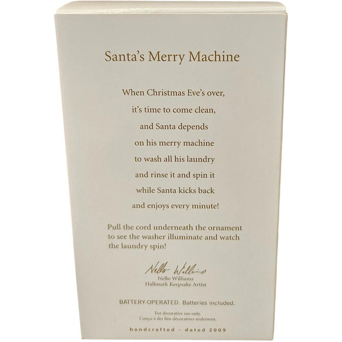2009 Santa's Merry Machine Hallmark Ornament (Santa's Merry Machine) QXG6622