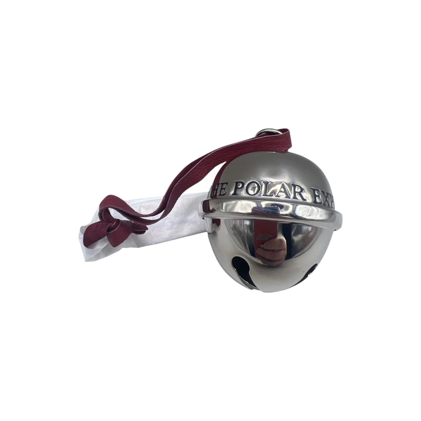 2009 Santa's Sleigh Bell Hallmark Ornament (The Polar Express) QXI1042 Image4