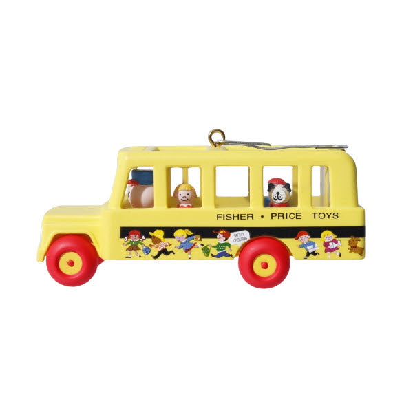 2009 School Bus Hallmark Ornament (Fisher Price) QXI1222
