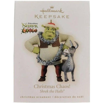 2009 Shrek the Halls Hallmark Ornament (Shrek) QXI1332