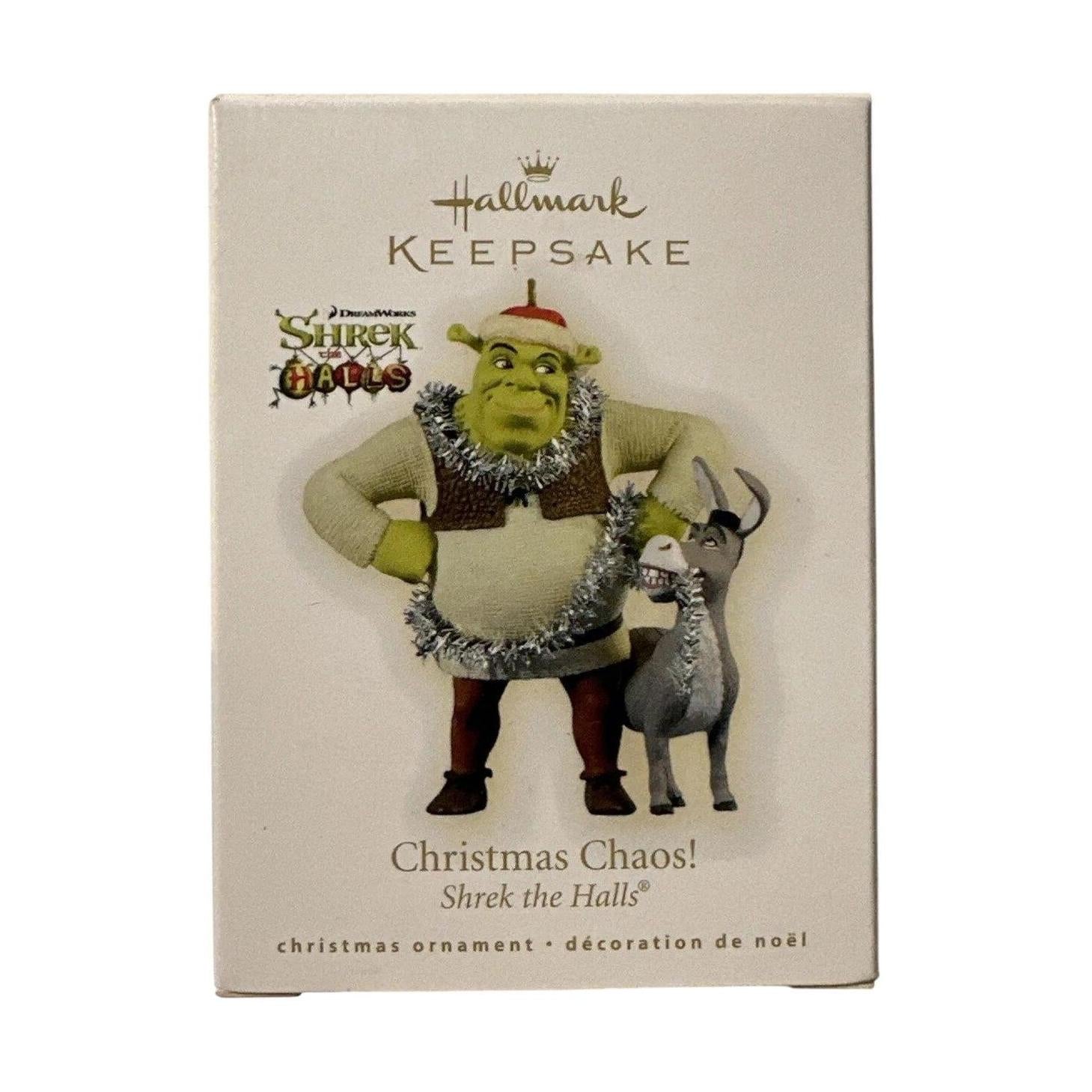 2009 Shrek the Halls Hallmark Ornament (Shrek) QXI1332 Image2