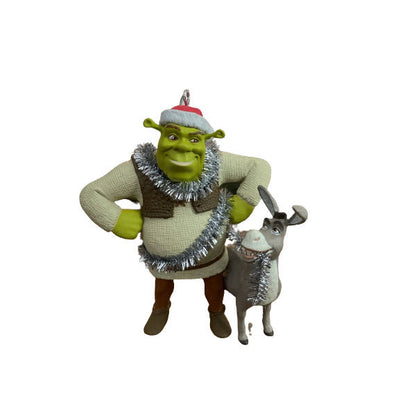 2009 Shrek the Halls Hallmark Ornament (Shrek) QXI1332
