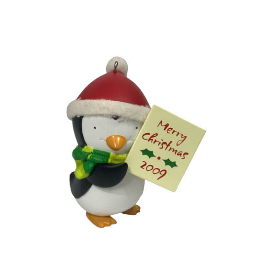2009 Sign of the Times Hallmark Ornament (Penguin) AD4325