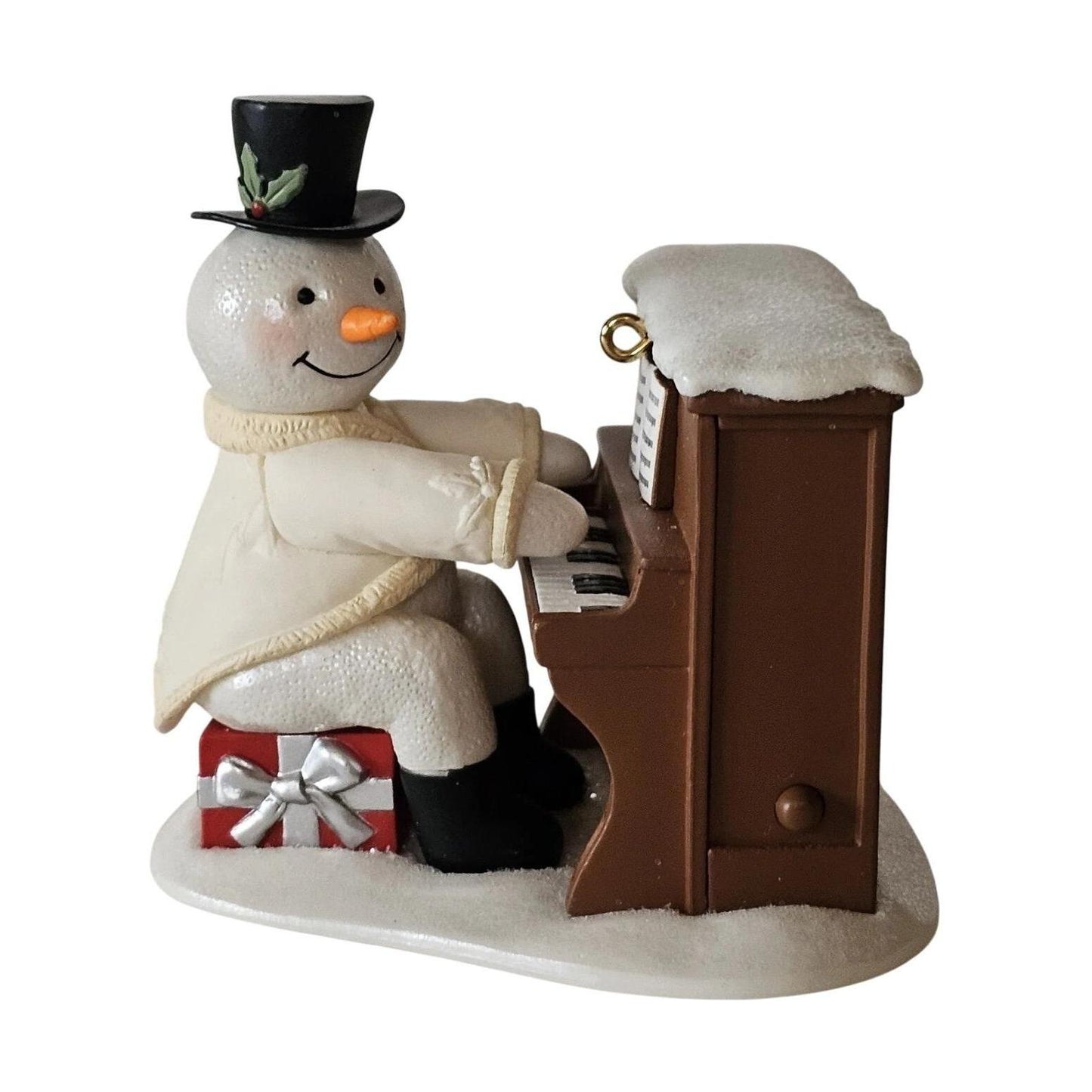 2009 Sing-Along Snowman Hallmark Ornament (Snowman) QXG4002 Image1