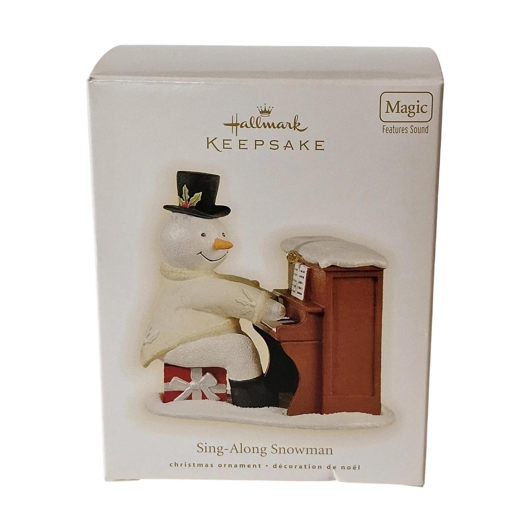 2009 Sing-Along Snowman Hallmark Ornament (Snowman) QXG4002 Image2