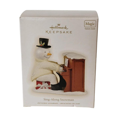 2009 Sing-Along Snowman Hallmark Ornament (Snowman) QXG4002 Image2