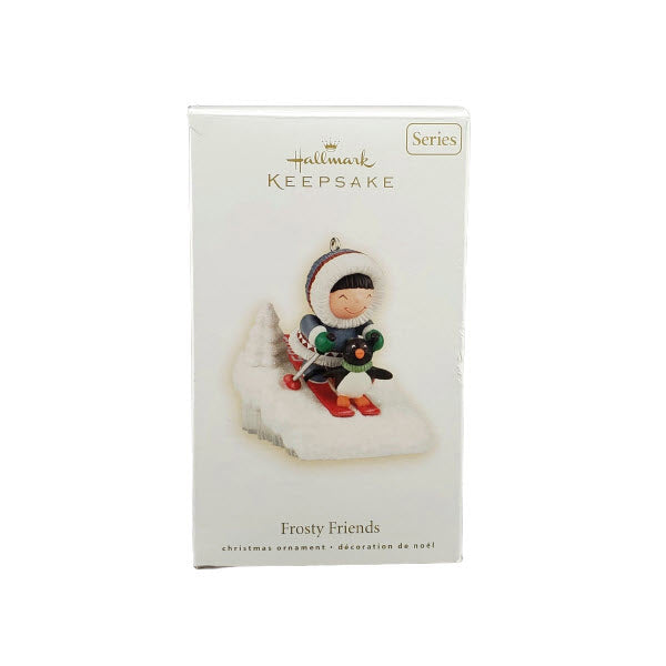 2009 Skiing Hallmark Ornament (Frosty Friends) QX8205