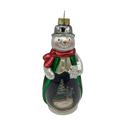 2009 "Snow" Time Like Christmas Hallmark Ornament (Blown Glass) QHC4025 Image1