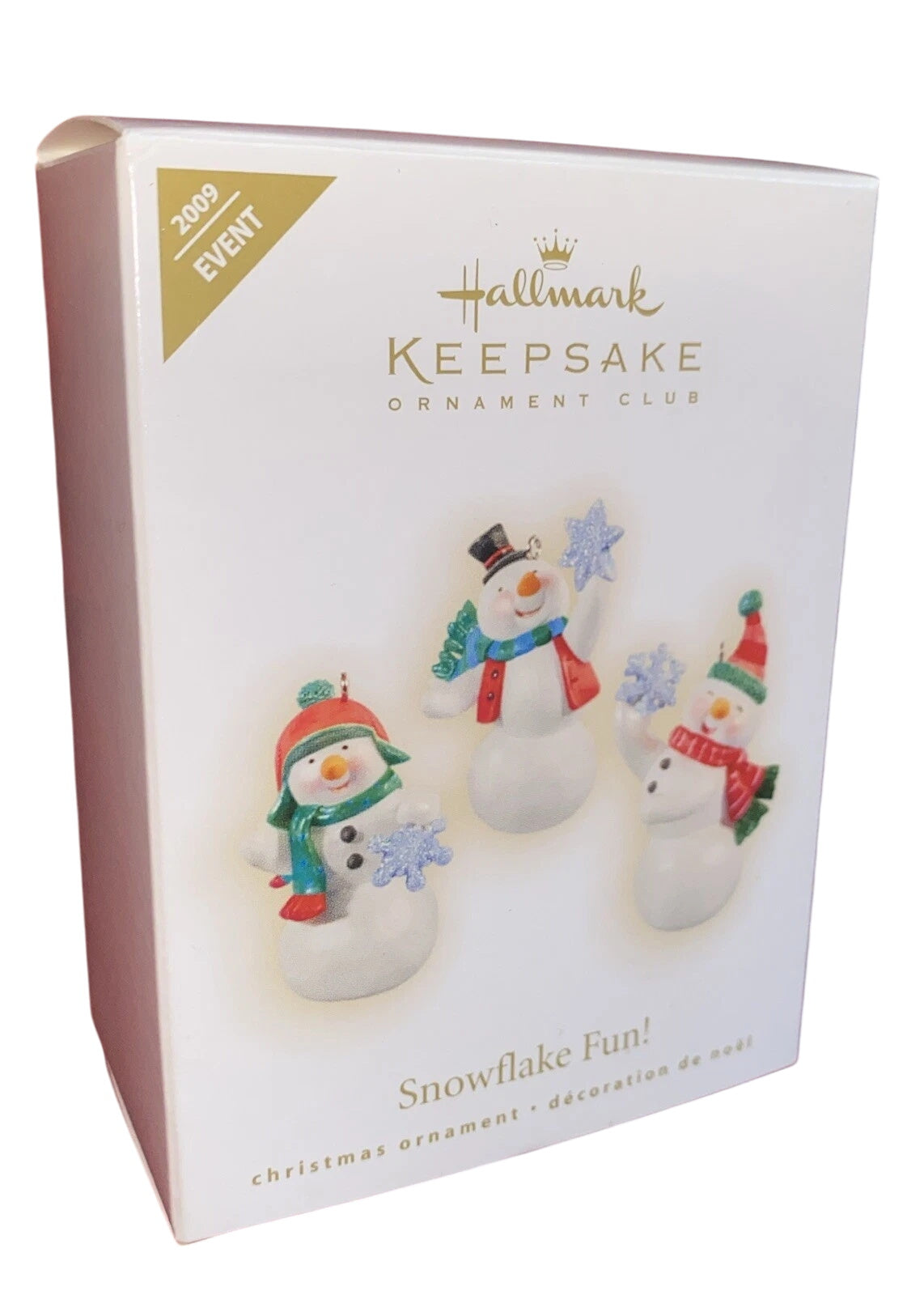 2009 Snowflake Fun! Hallmark Ornament (Snowmen) QXC9006