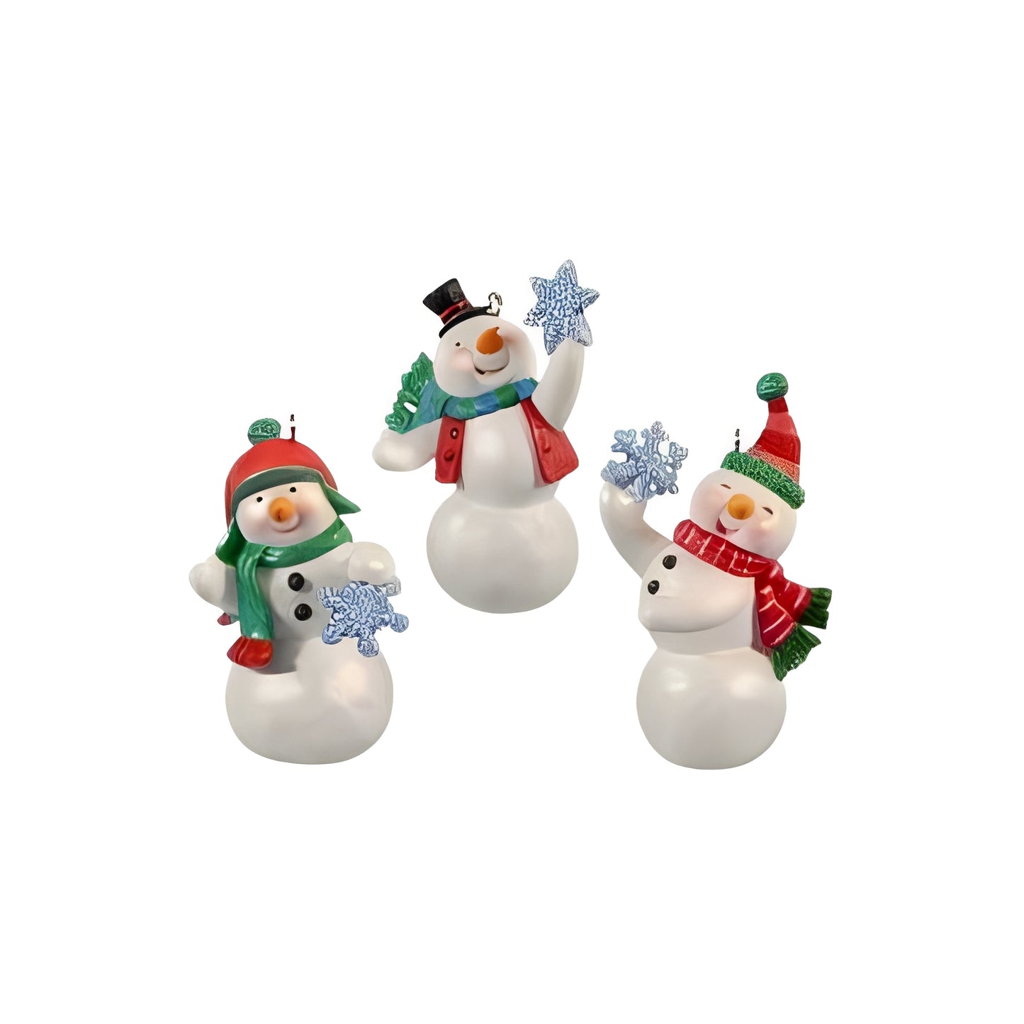 2009 Snowflake Fun! Hallmark Ornament (Snowmen) QXC9006