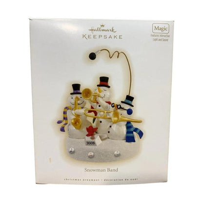 2009 Snowman Band Hallmark Ornament (Snowman) QXG6032 Image2