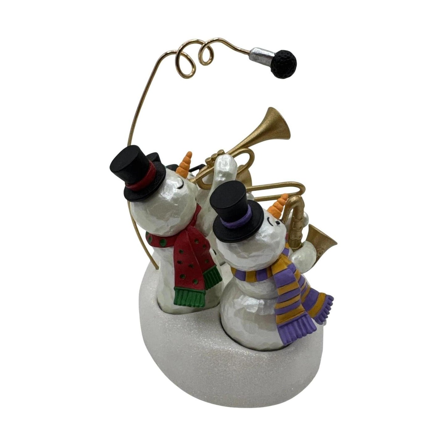 2009 Snowman Band Hallmark Ornament (Snowman) QXG6032 Image4