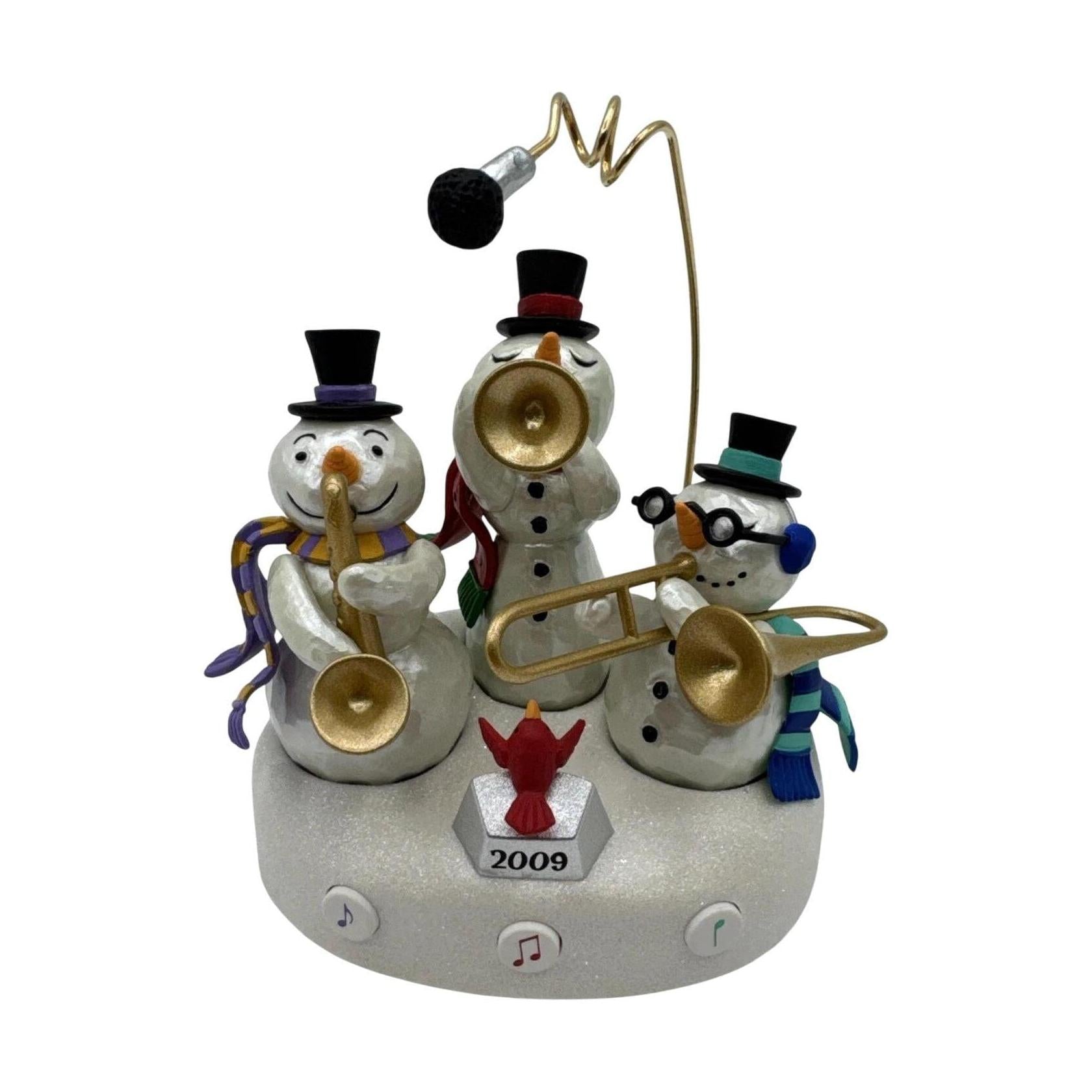 2009 Snowman Band Hallmark Ornament (Snowman) QXG6032 Image5