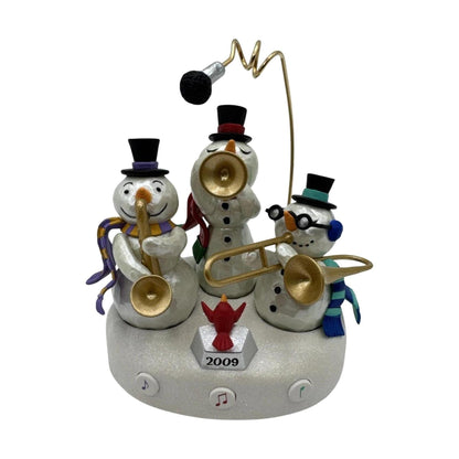 2009 Snowman Band Hallmark Ornament (Snowman) QXG6032 Image5