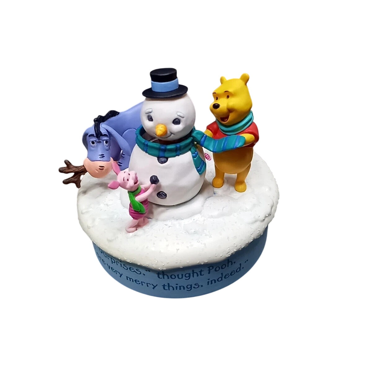 2009 Snowman Surprise Hallmark Ornament (Winnie the Pooh) QXD2012 Image1