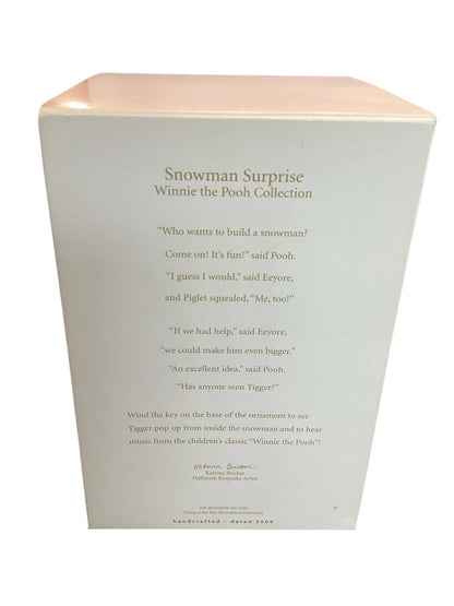 2009 Snowman Surprise Hallmark Ornament (Winnie the Pooh) QXD2012 Image6