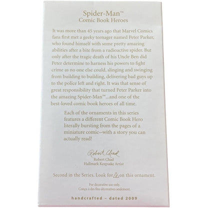 2009 Spider-Man Hallmark Ornament (Comic Book Heroes) QX8445