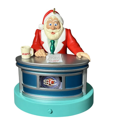 2009 SportsCenter Santa Hallmark Ornament (ESPN) QXI1215 Image1