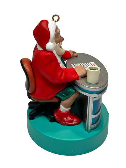 2009 SportsCenter Santa Hallmark Ornament (ESPN) QXI1215 Image4