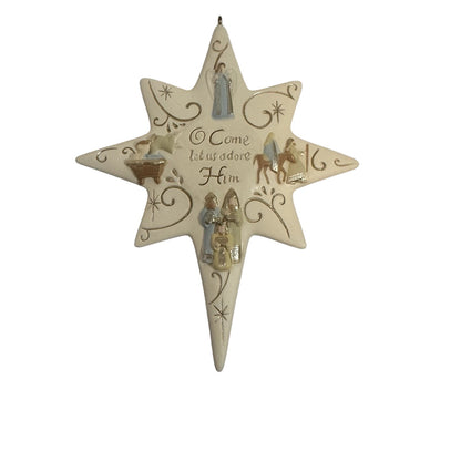 2009 Star of Hope Hallmark Ornament (Nativity) QXT4202 Image1