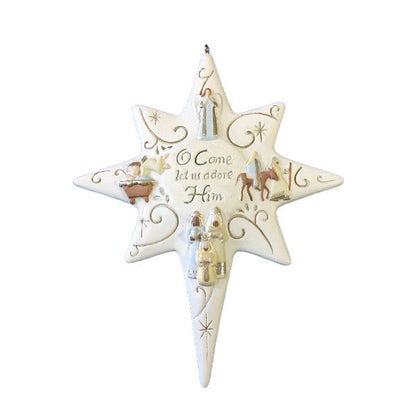 2009 Star of Hope Hallmark Ornament (Nativity) QXT4202