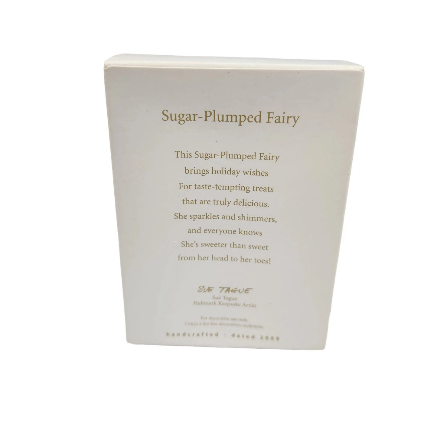 2009 Sugar-Plumped Fairy Hallmark Ornament (Kitchen) QXG6705