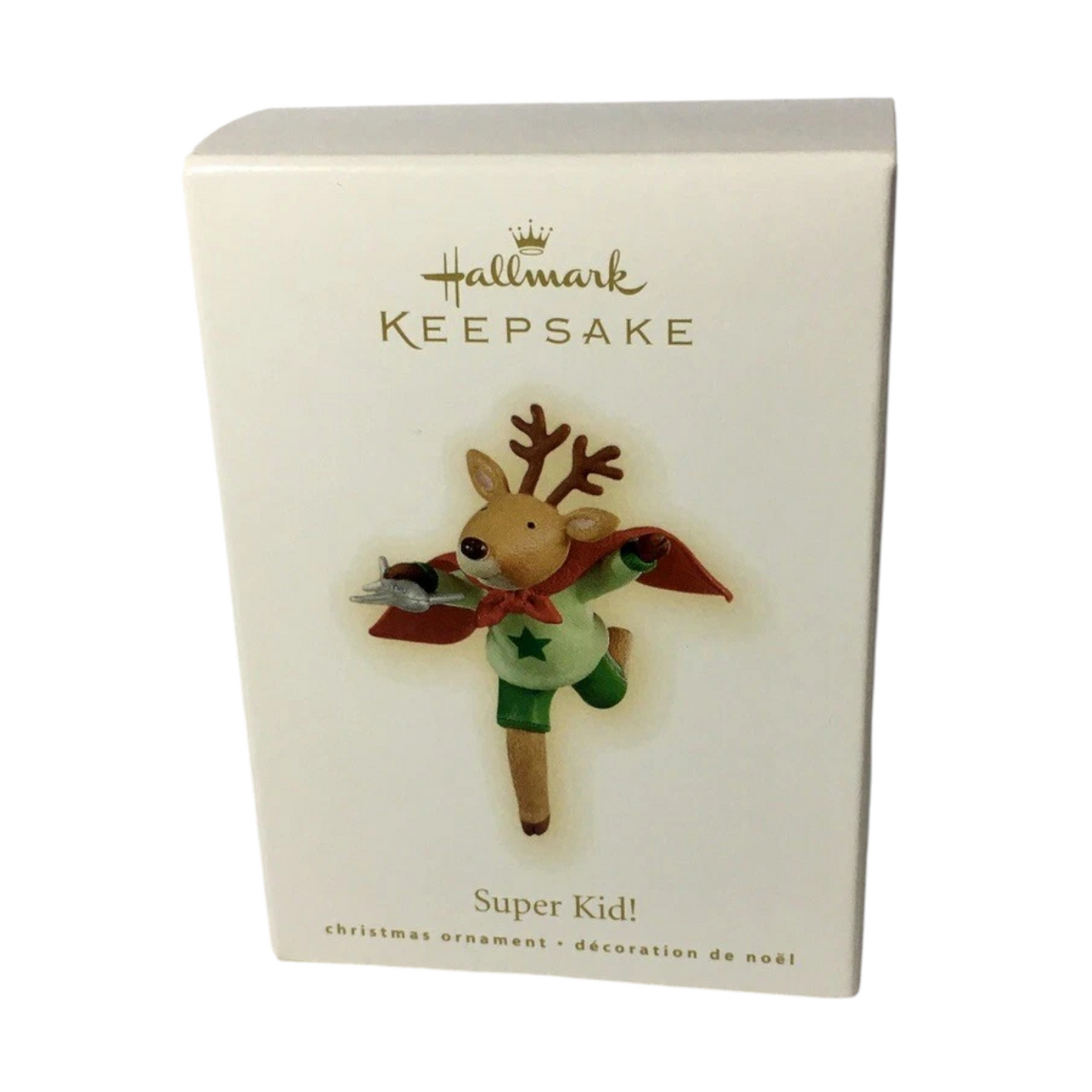 2009 Super Kid! Hallmark Ornament (Nina's Reindeer) QXG6645