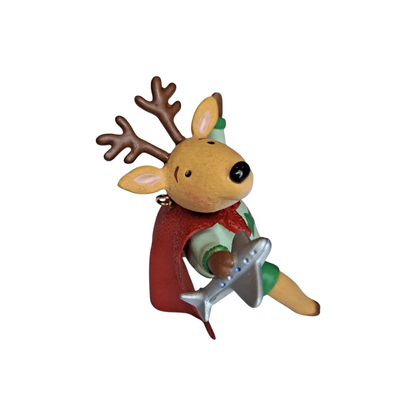 2009 Super Kid! Hallmark Ornament (Nina's Reindeer) QXG6645