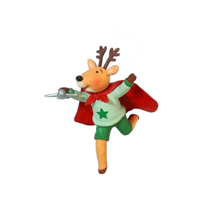 2009 Super Kid! Hallmark Ornament (Nina's Reindeer) QXG6645