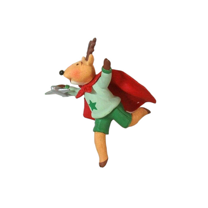 2009 Super Kid! Hallmark Ornament (Nina's Reindeer) QXG6645
