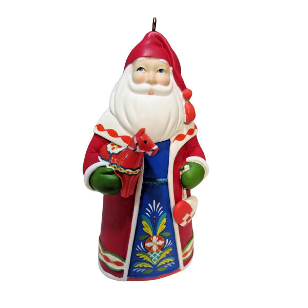 2009 Sweden Hallmark Ornament (Santa From Around the World) QXE3102