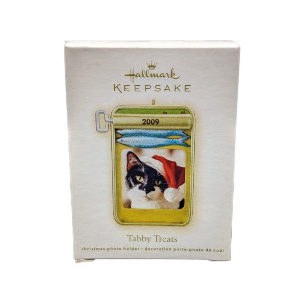 2009 Tabby Treats Hallmark Ornament (Photo Holder) QXG6695