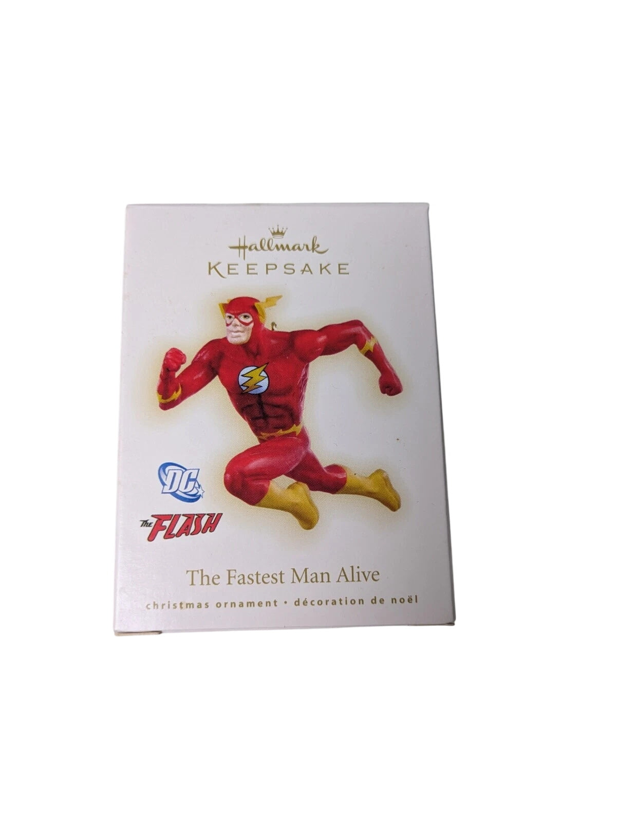 2009 The Fastest Man Alive Hallmark Ornament (Super Heroes) QXI1015