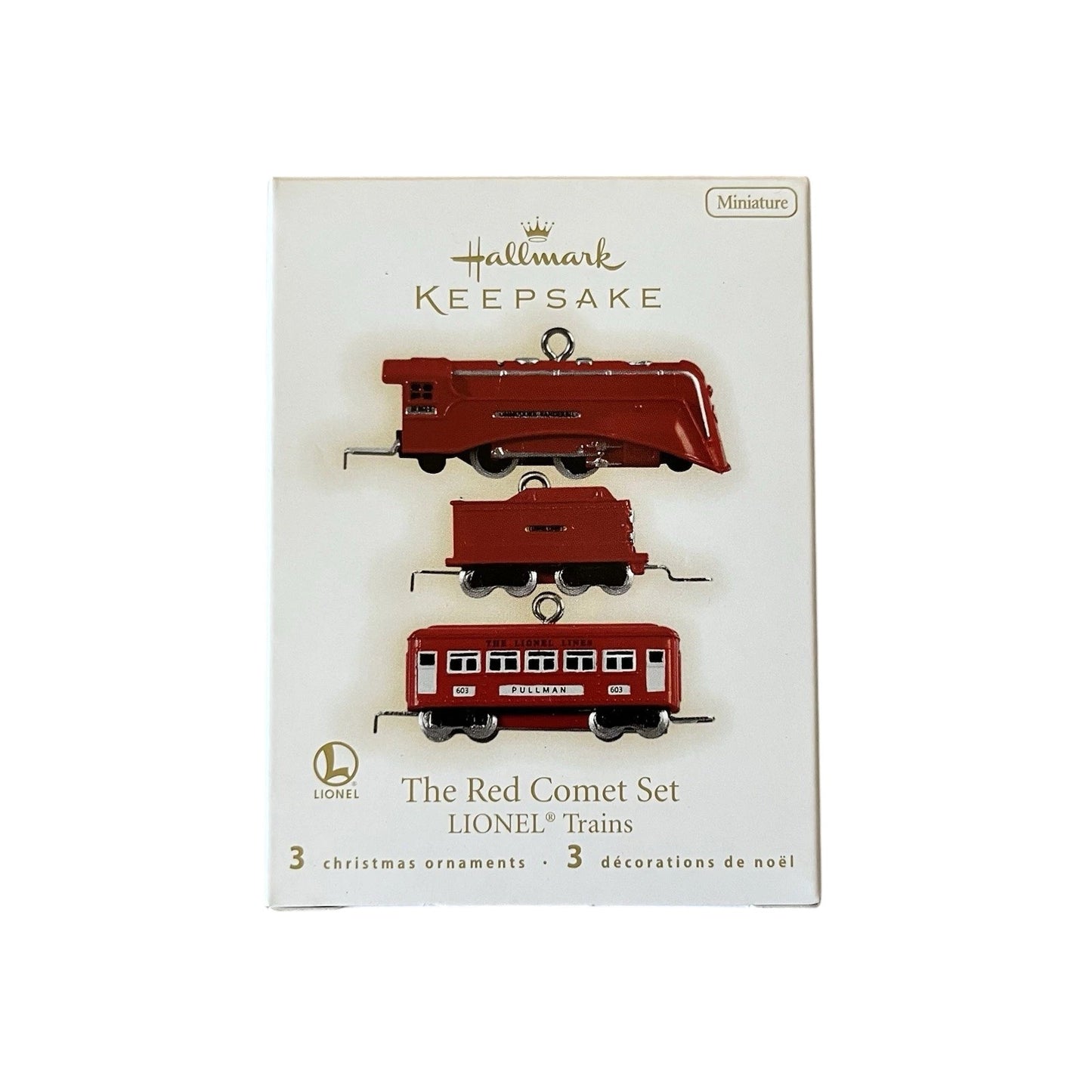 2009 The Red Comet Set Hallmark Ornament (Lionel) QXM9202