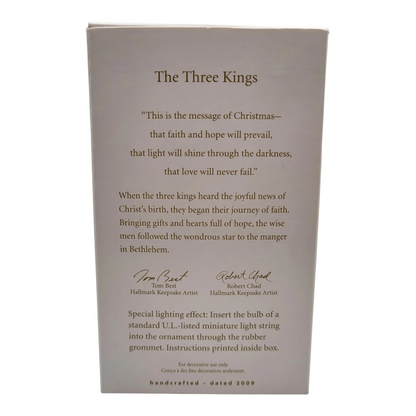 2009 The Three Kings Hallmark Ornament (Kings) QXT4212